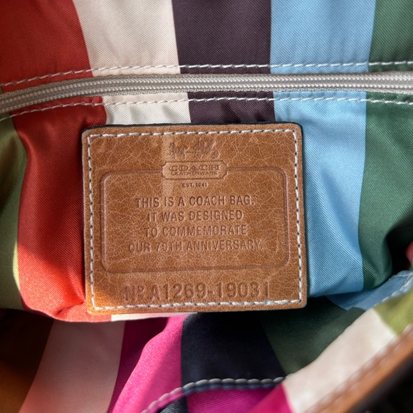 Coach Willis 70th Anniversary Limited Edition Saddle Bag - Picture 6 of 8